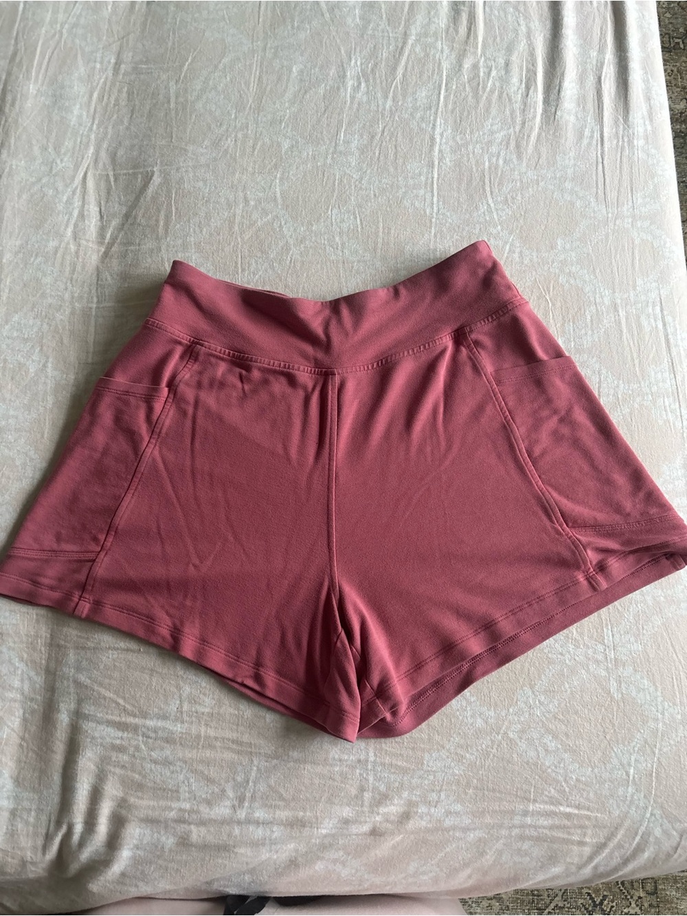 JoyLab High-Rise Athletic Shorts in Dusty Rose